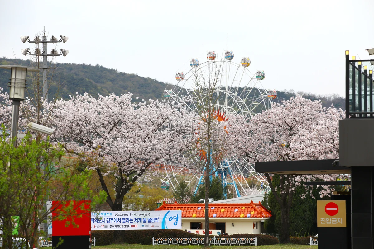 커플 봄 여행 명소: 경주월드 - 커플여행 여행