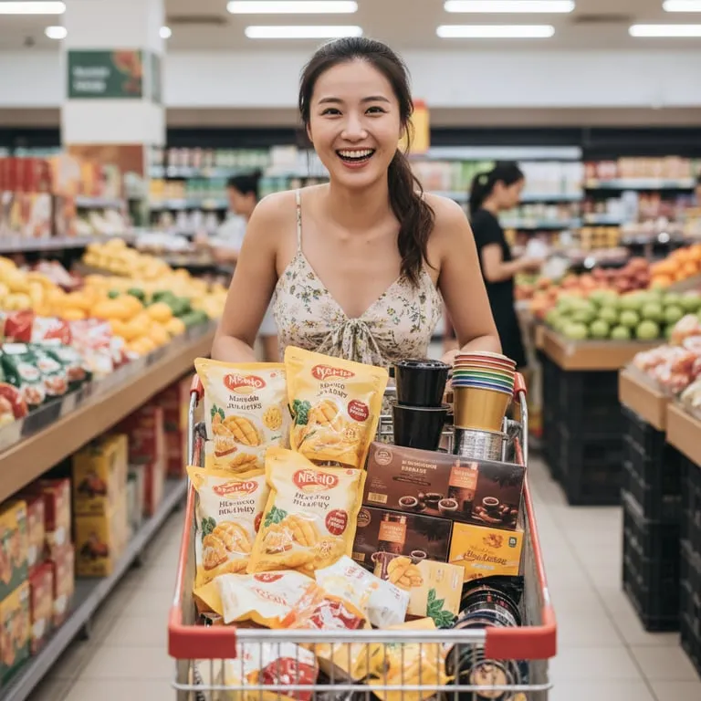 나트랑 롯데마트 쇼핑리스트 가격 비교표