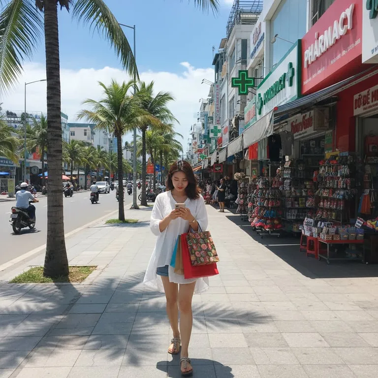 효율적인 시내 쇼핑 동선과 예상 비용 및 현지 주의사항