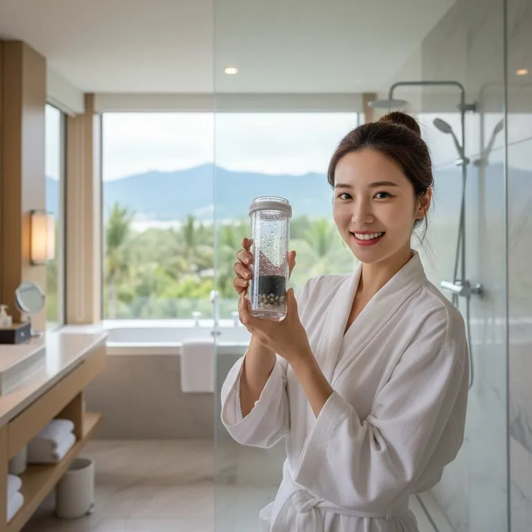 베트남여행 샤워기 필터는 필수 일까요?