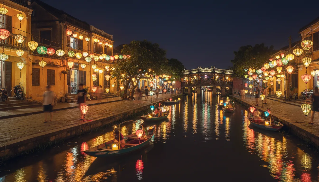 호이안 올드타운 인생샷 스폿 모음, 야경·랜턴 거리 포인트 정리