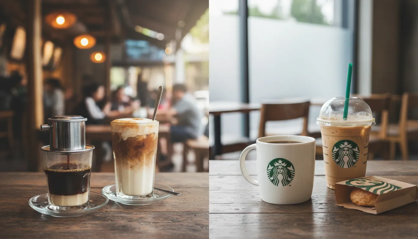 베트남 스타벅스 vs 로컬 카페, 가격·맛·분위기 비교 후기