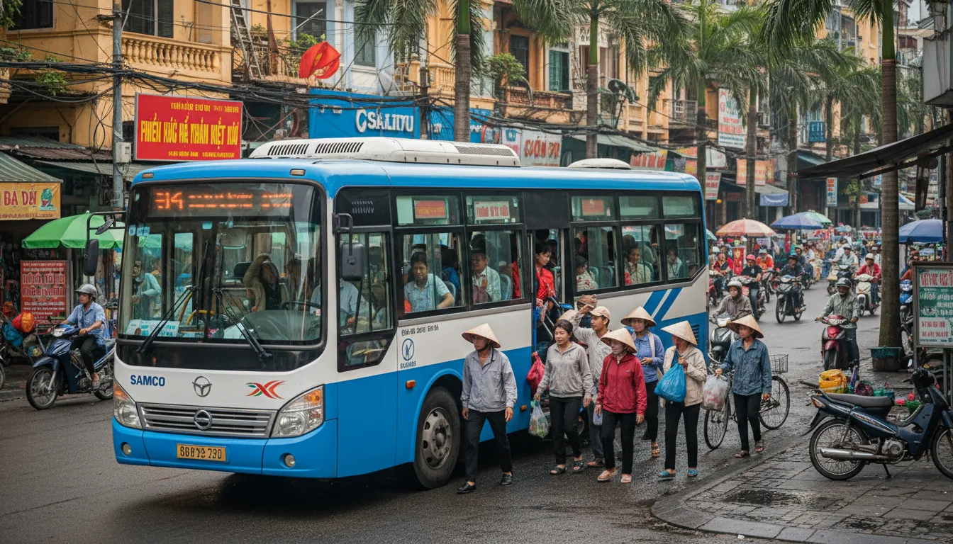 베트남 로컬 버스 마스터하기 현지인처럼 시내버스 타는 법 A to Z