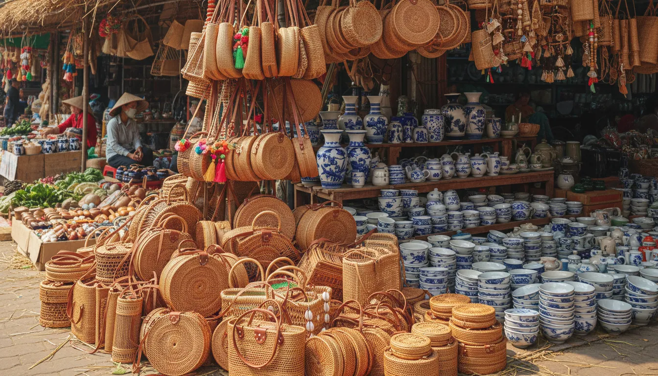 베트남 라탄백·도자기 쇼핑 완전 정복 퀄리티 구별법과 가격 협상 노하우