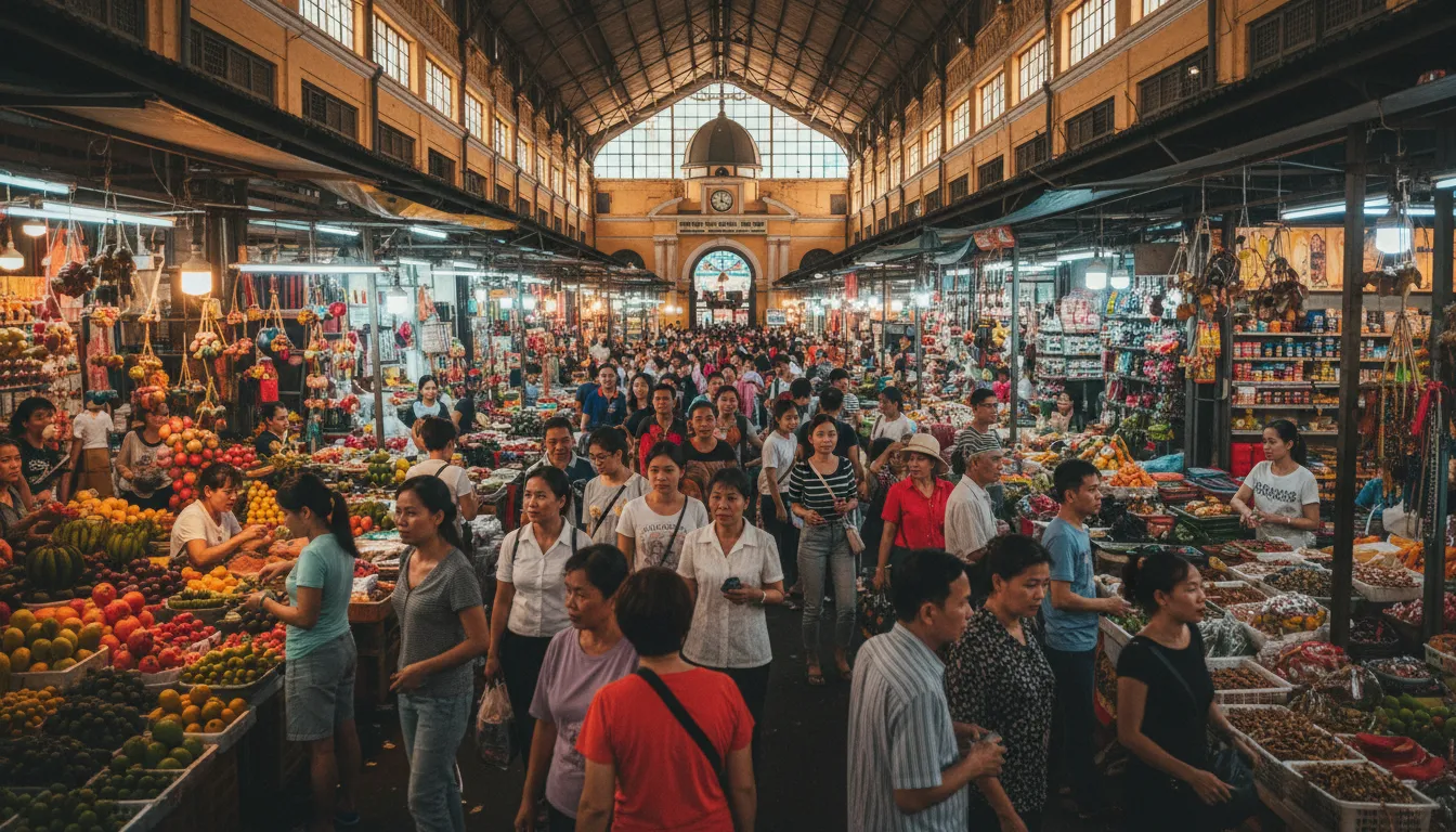 호치민 벤탄시장 vs 동쾅시장 완벽 비교 대표 시장 쇼핑 전략 총정리