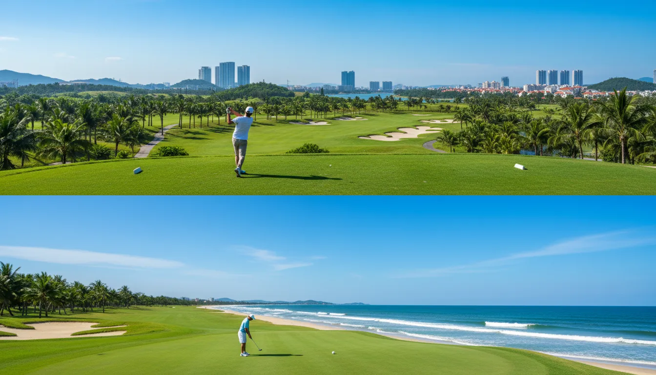 베트남 골프 여행 성지 완전 비교 다낭 vs 나트랑 골프장 가성비 총정리