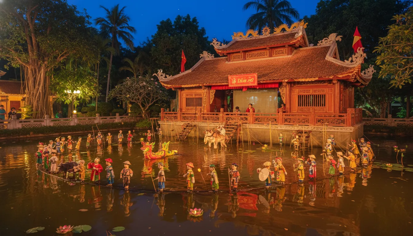 베트남 전통 문화 체험 총정리 수상인형극·민속공연·전통 축제 관람 가이드